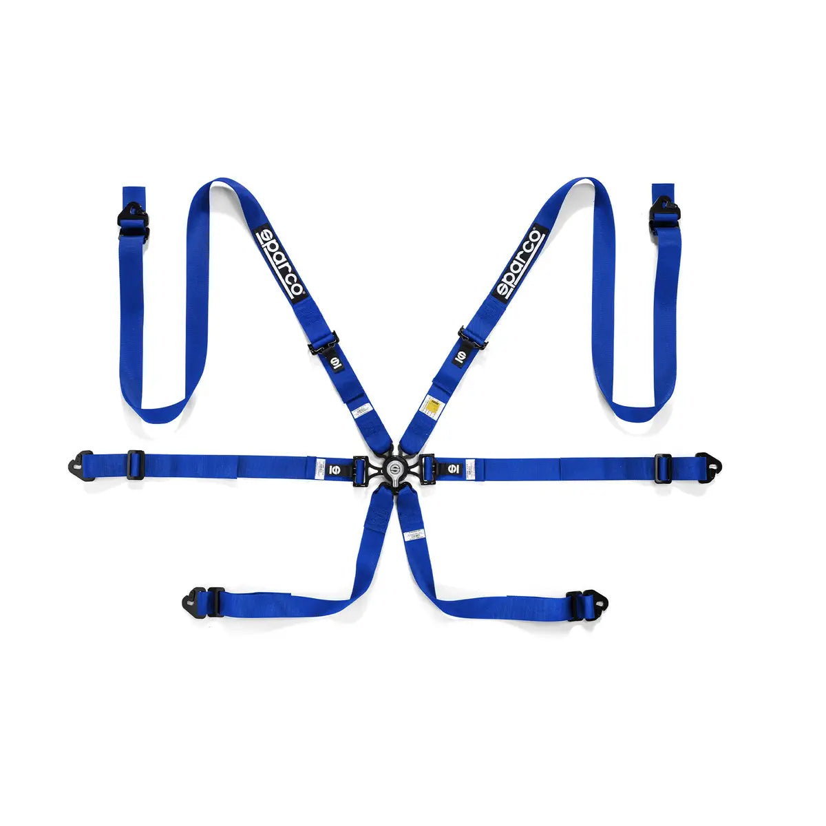 Sparco Comp H-2 Endurance Aluminum Racing Harness - FIA 8853-2016