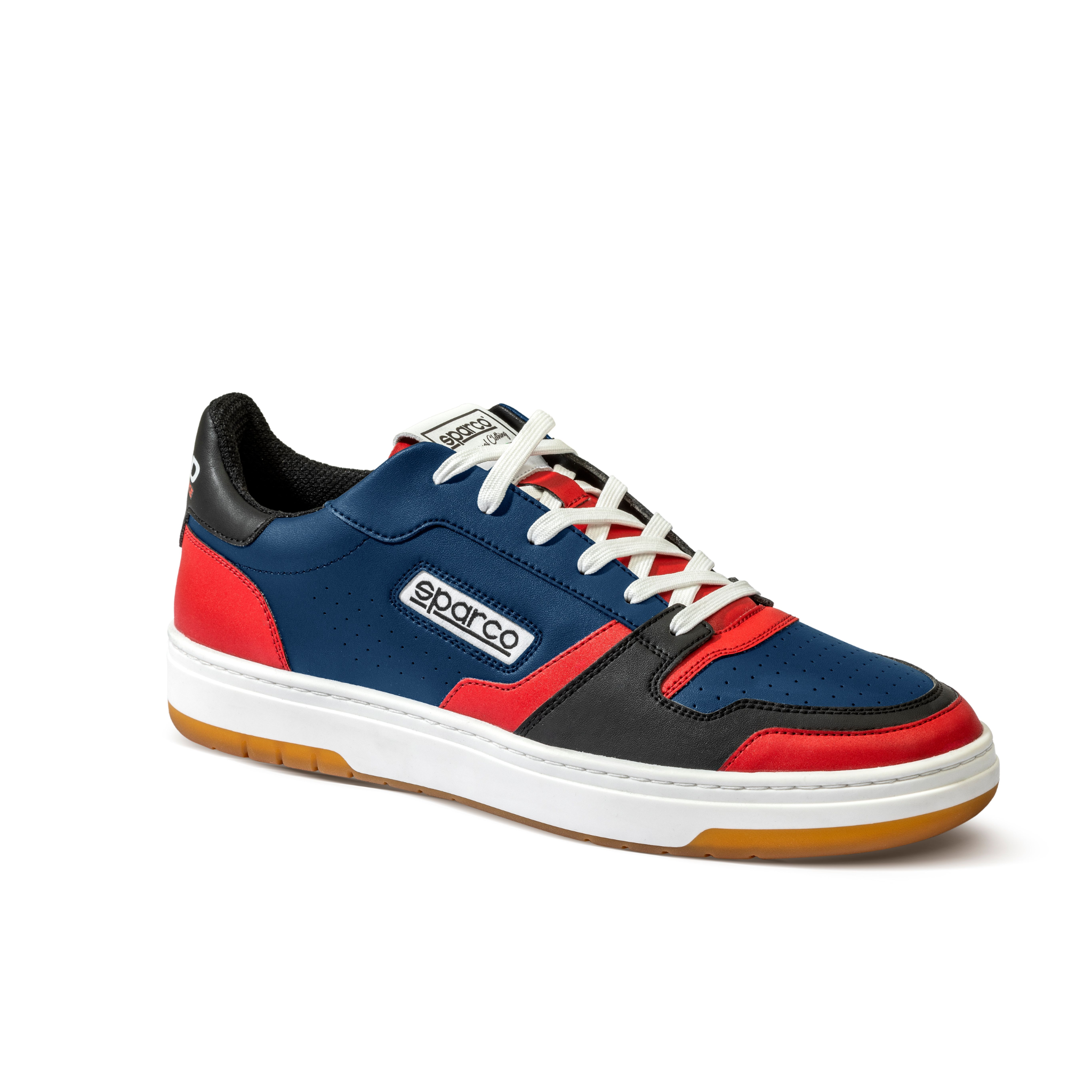 Sparco Ford Performance S-Urban lifestyle sneaker with premium nappa leather upper, padded ankle collar, and Ford Performance branding