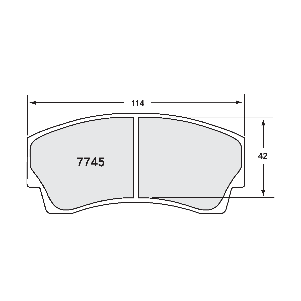 PFC Radical SR3 / RXC / PR6 Front & Rear Brake Pads - 01 Compound - 7745.01.16.44
