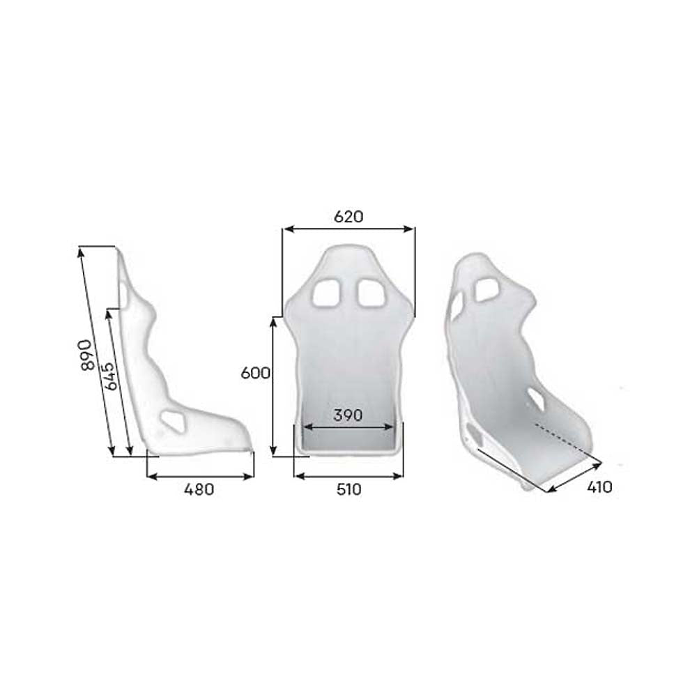 OMP WRC-R Racing Seat