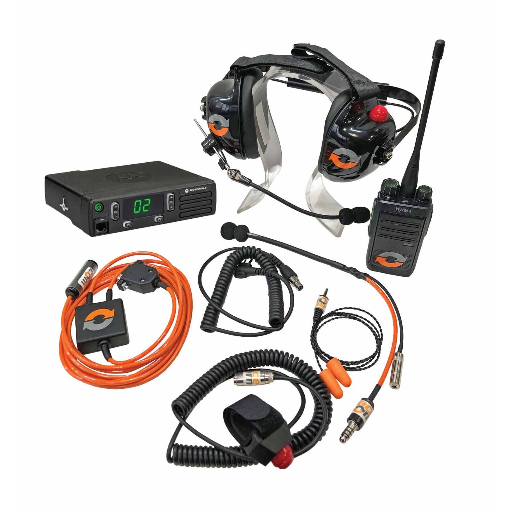 RaceCom Hytera BD-502 Digital Stilo Radio System
