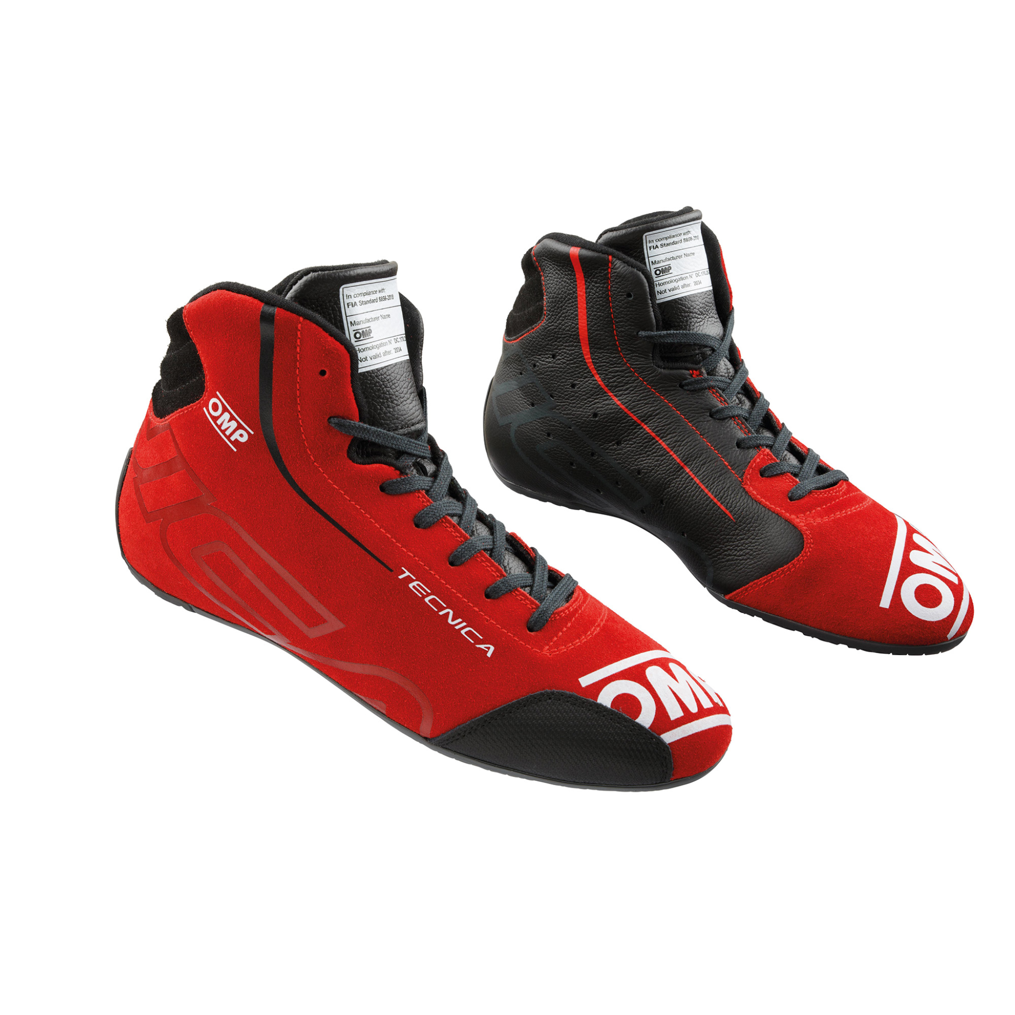 OMP Tecnica v2 Racing Shoes - FIA 8856-2018