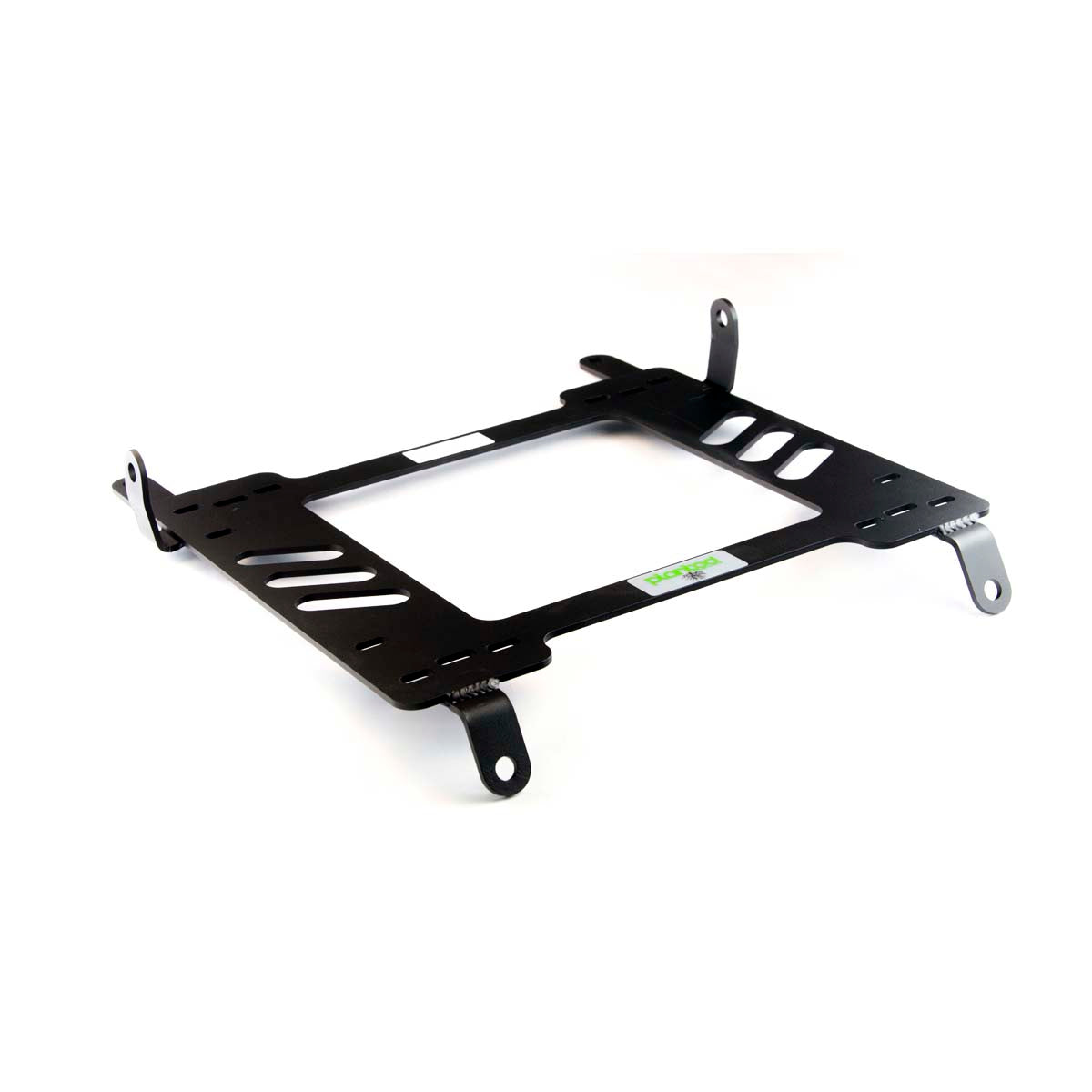 Planted seat bracket for 1991-2005 Acura NSX, driver side, black powder-coated steel