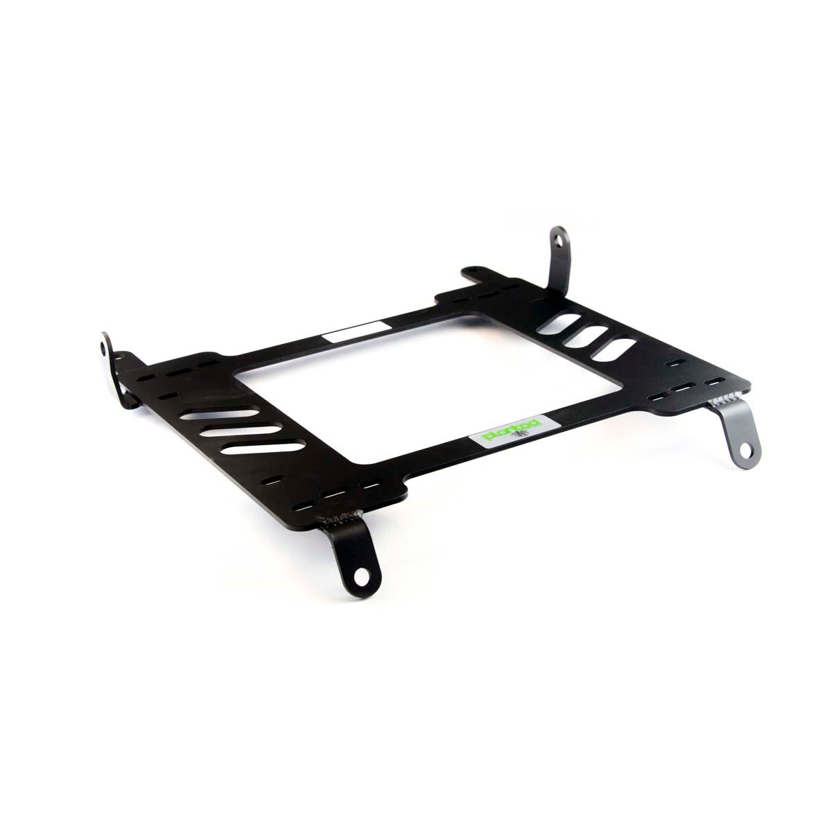 Planted seat bracket for 1991-2005 Acura NSX, passenger side, black powder-coated steel