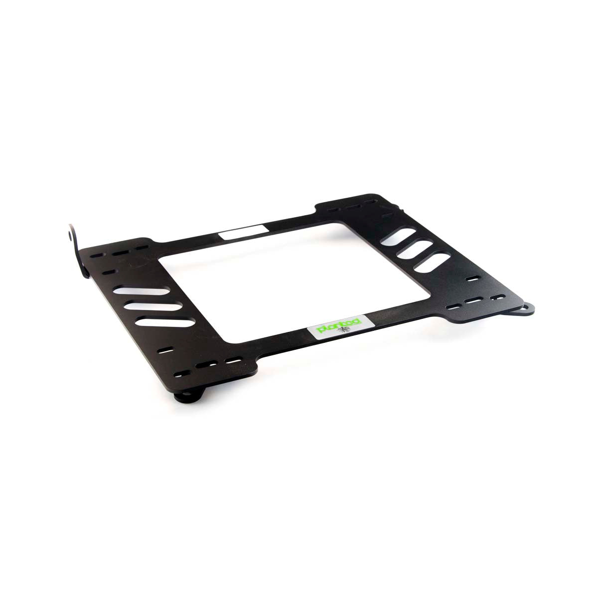 Planted seat bracket for 1992-1999 BMW 3 Series Coupe (E36), driver side, black powder-coated steel