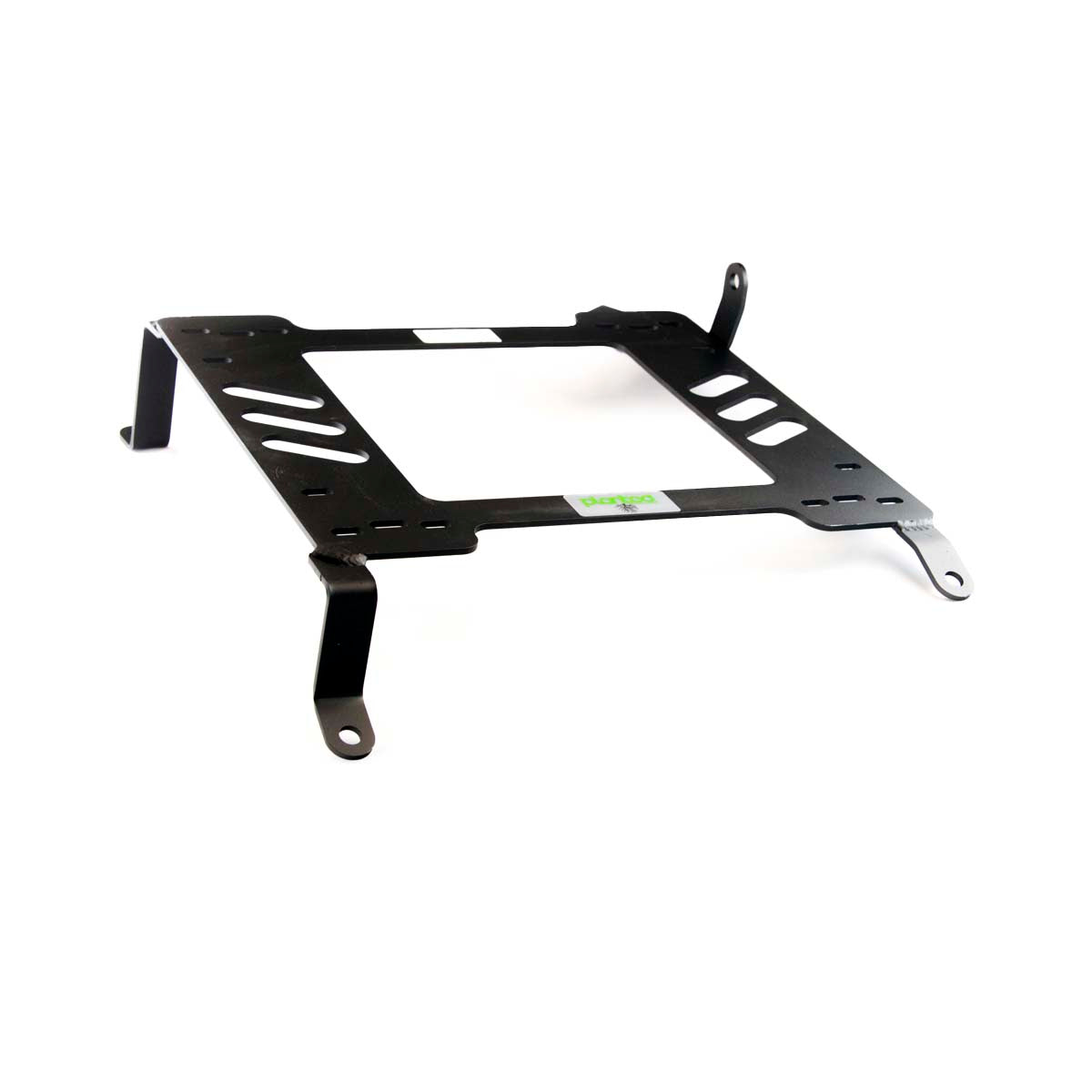 Planted seat bracket for 2003-2008 Nissan 350Z 6-Speed, passenger side, black powder-coated steel