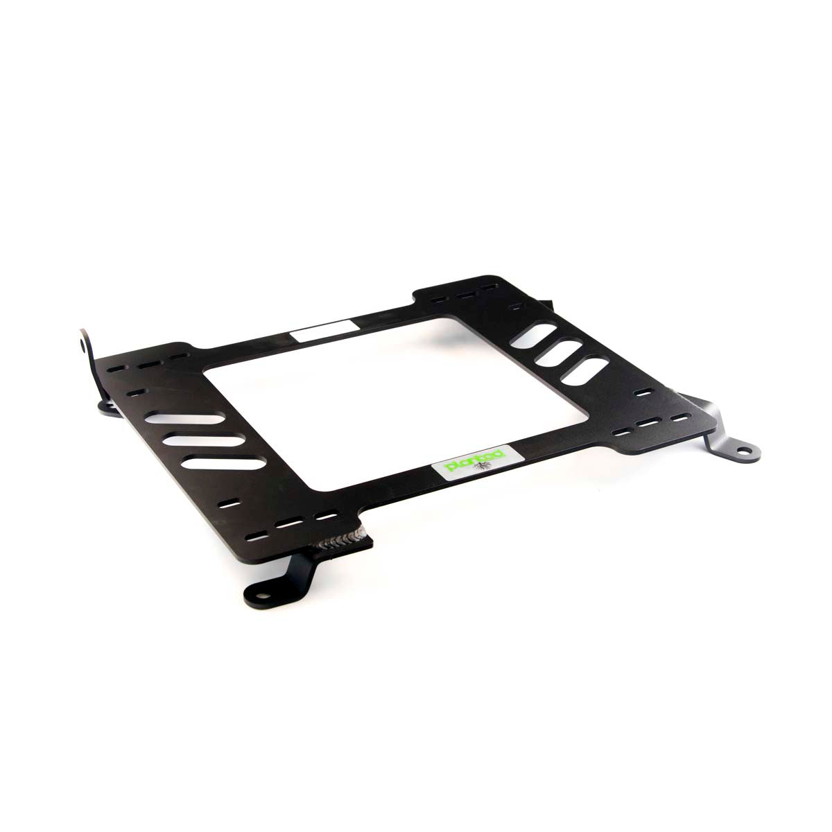Planted seat bracket for VW Beetle/Golf/GTI/Jetta/Rabbit (Mk5-Mk7), driver side, black powder-coated steel