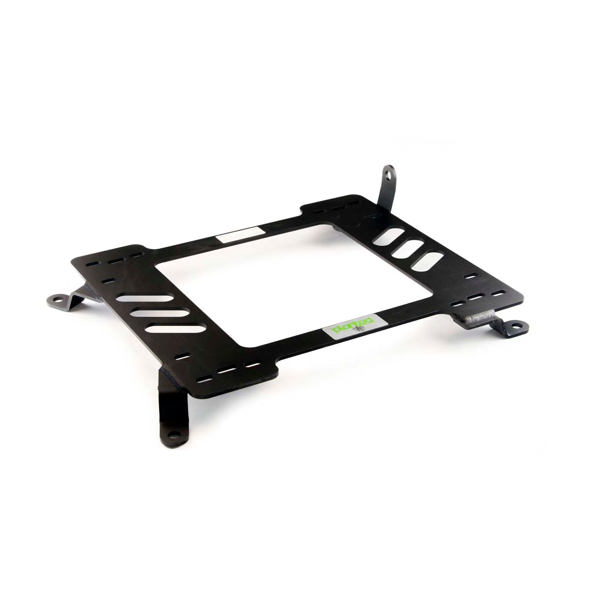 Planted seat bracket for VW Beetle/Golf/GTI/Jetta/Rabbit (Mk5-Mk7), passenger side, black powder-coated steel