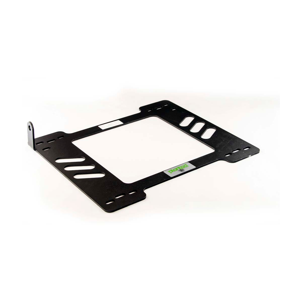 Planted seat bracket for 1974-1998 Porsche 911/928/944/968/964/993, driver side, black powder-coated steel