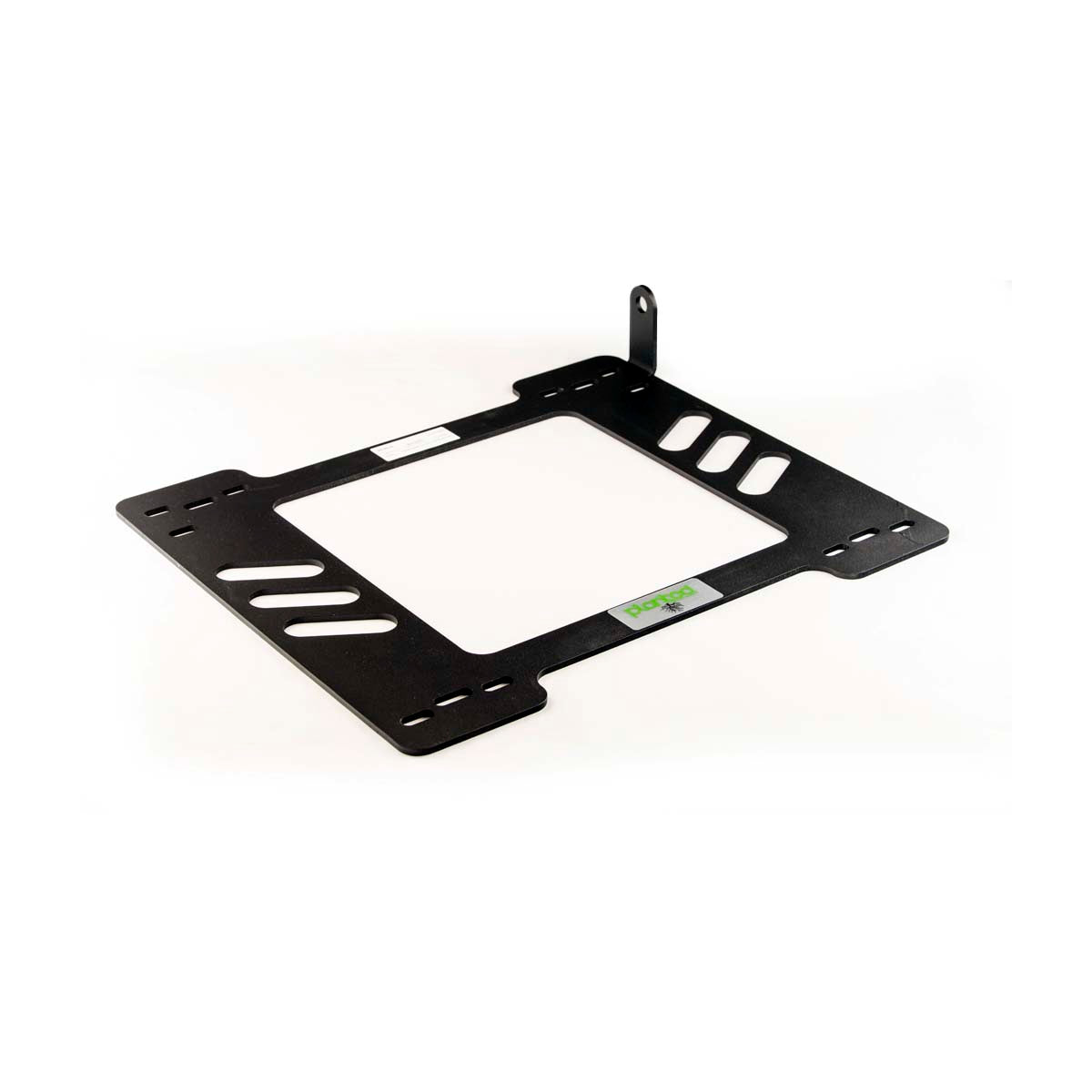 Vehicle-specific floor mounting base for 1974-1998 Porsche 911/928/944/968/964/993, passenger side, shown with Planted top plate