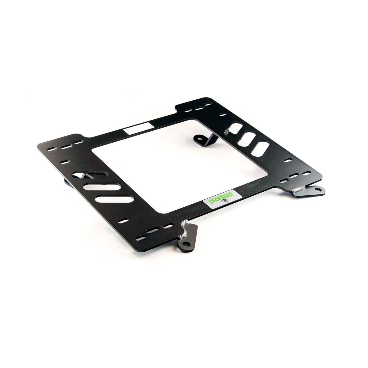 Planted seat bracket for 1993-2002 Chevrolet Camaro / Pontiac Trans Am, passenger side, black powder-coated steel
