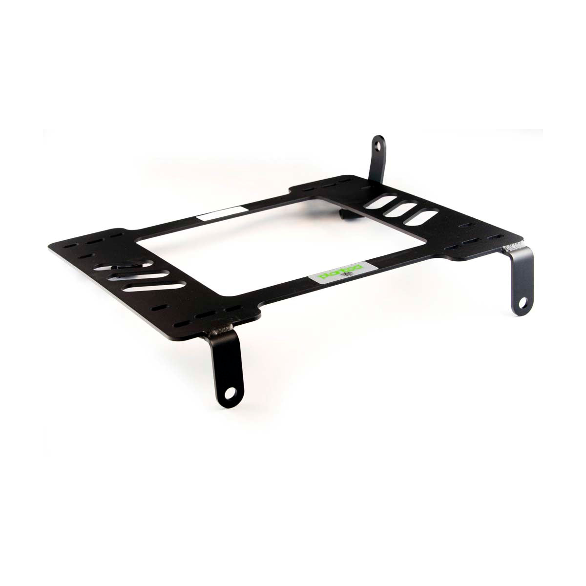 Planted seat bracket for 1991-2002 Saturn S-Series, passenger side, black powder-coated steel
