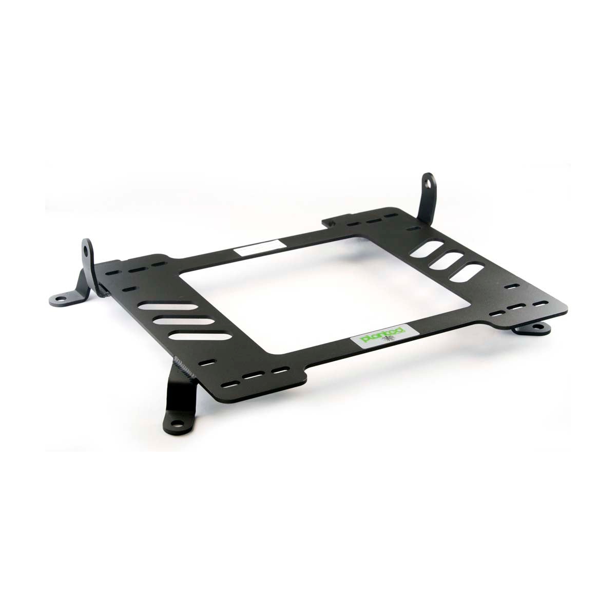 Planted seat bracket for 2002-2006 Audi A4/S4 (B6), passenger side, black powder-coated steel