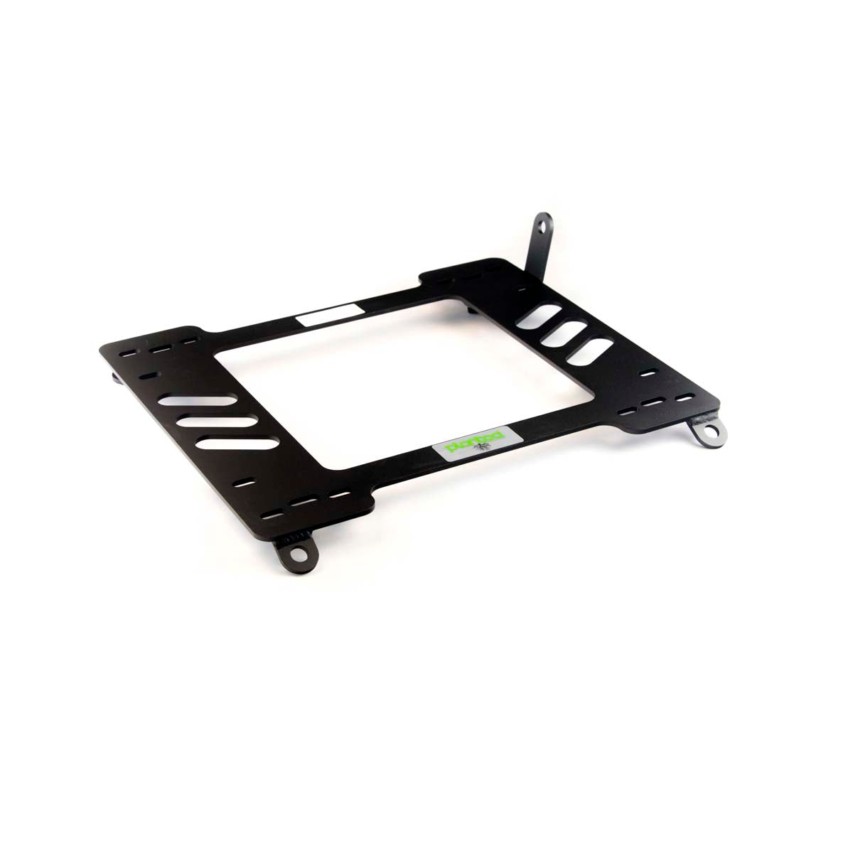 Vehicle-specific floor mounting base for 1998-2006 Audi TT, passenger side, shown with Planted top plate