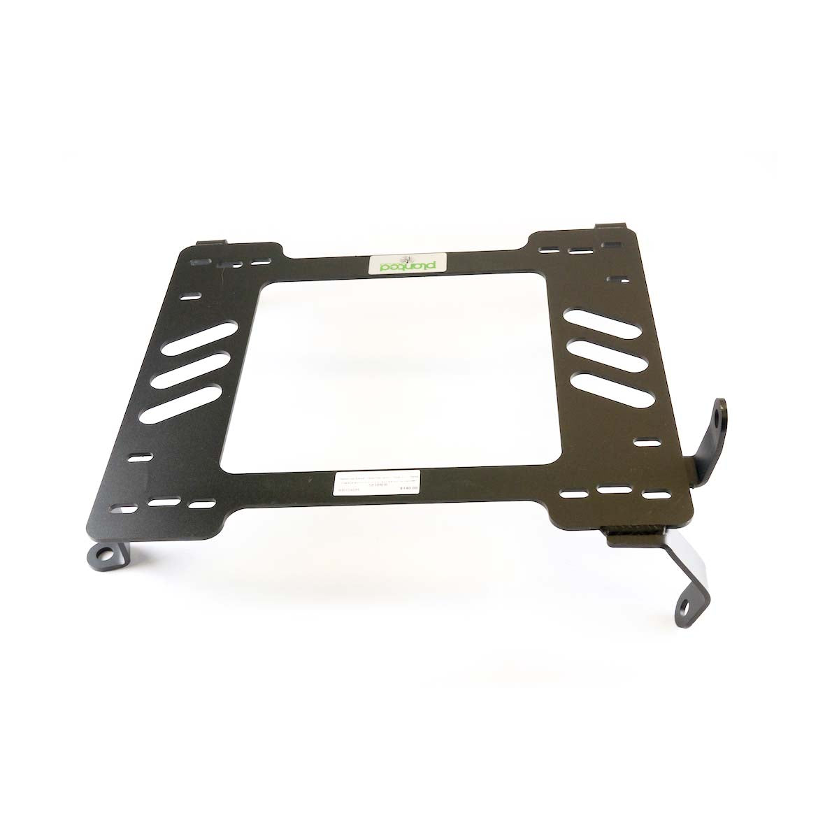 Planted seat bracket for 2010-2015 Toyota Prius (XW30, 3rd Gen), driver side, black powder-coated steel