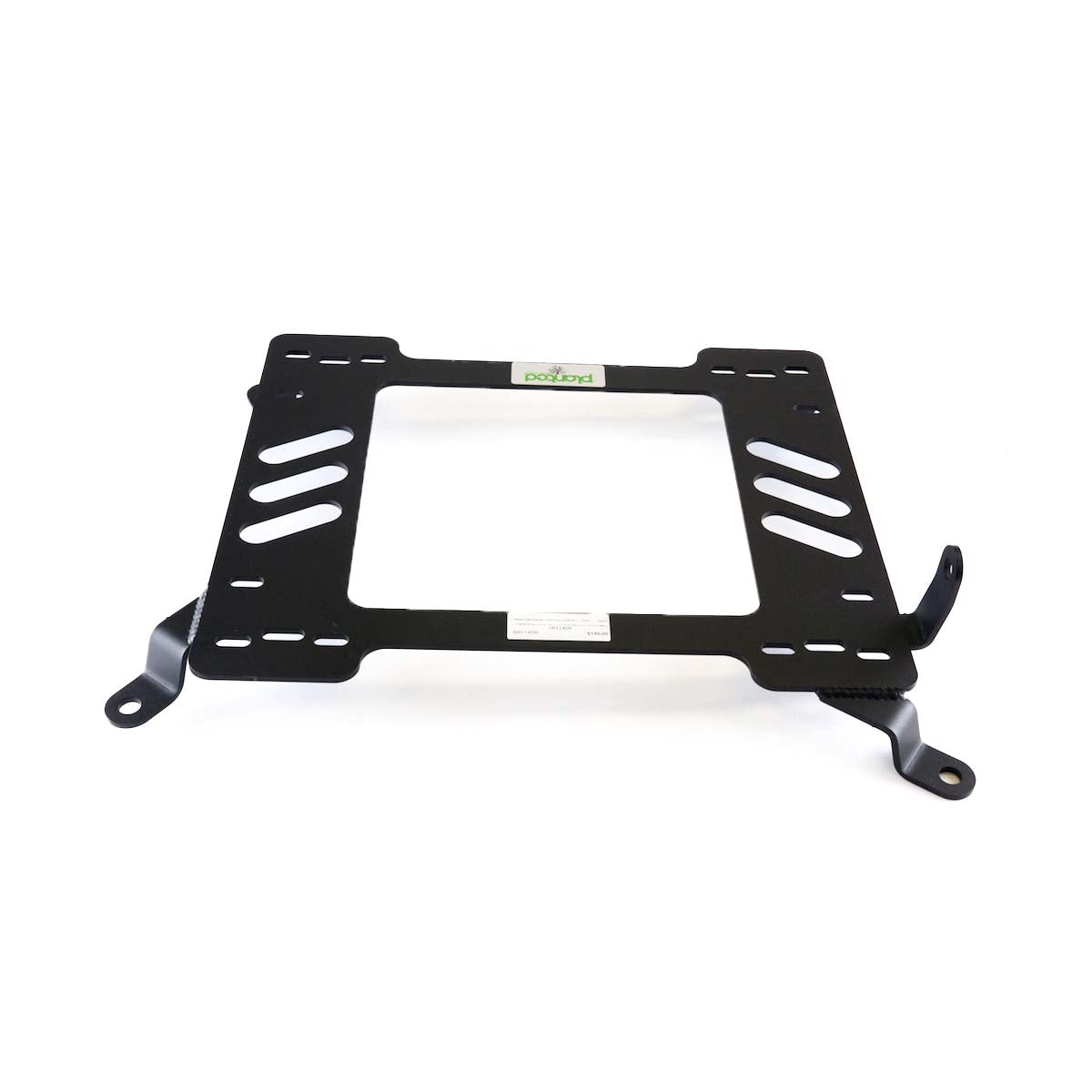 Planted seat bracket for 2008-2011 Ford Focus, driver side, black powder-coated steel