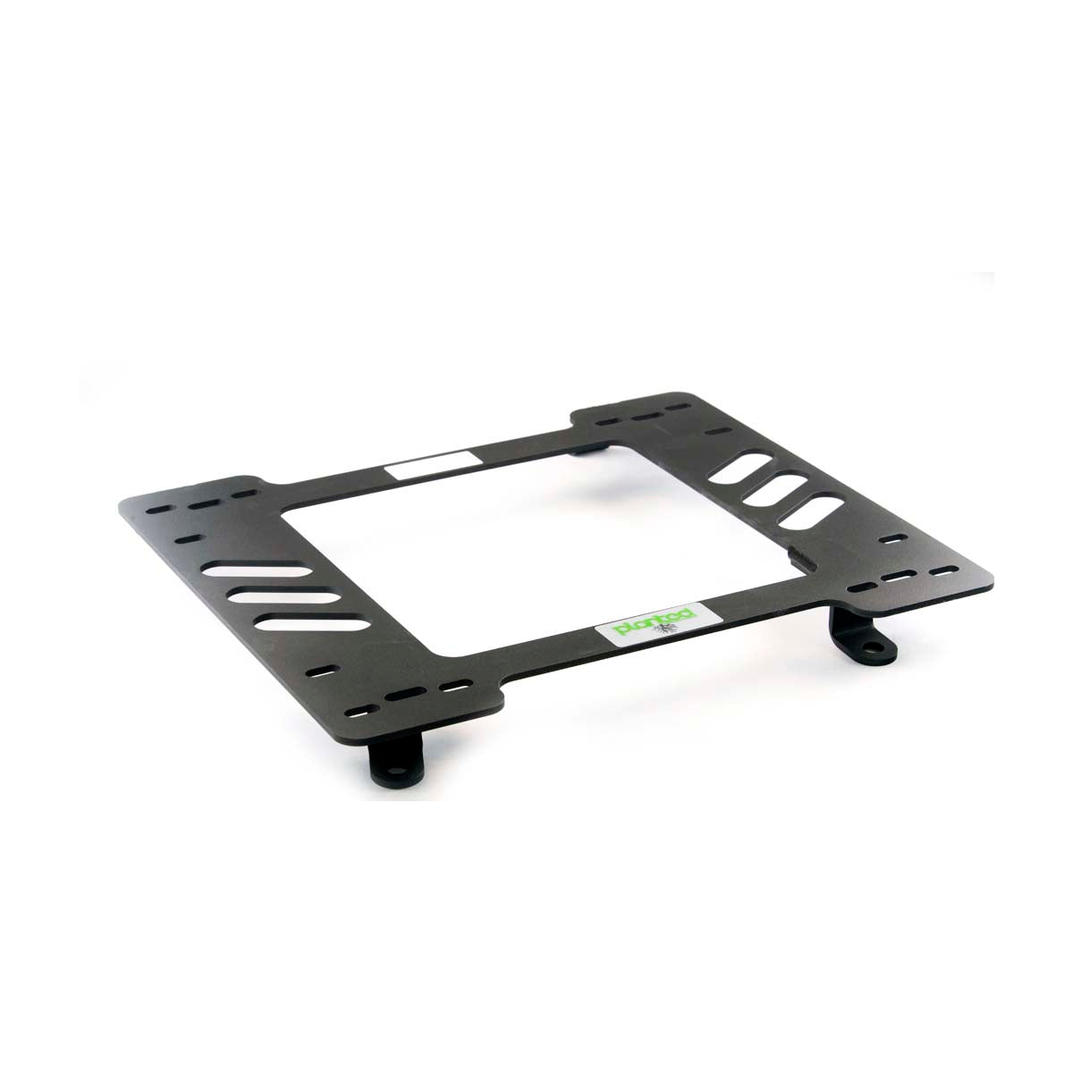 Vehicle-specific floor mounting base for 1970-1974 Chevrolet Camaro, passenger side, shown with Planted top plate