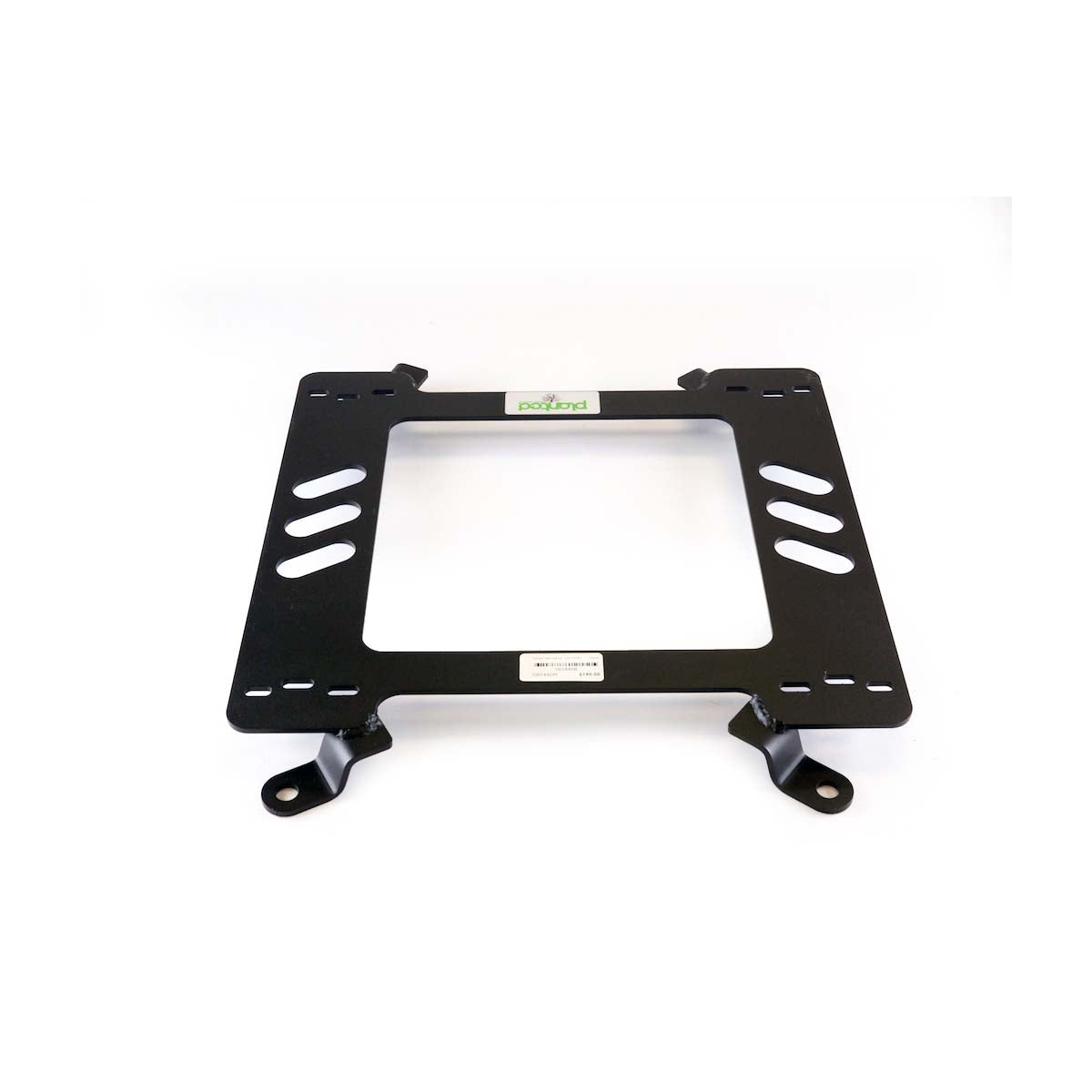 Planted seat bracket for 1984-1986 Ford RS200, driver side, black powder-coated steel