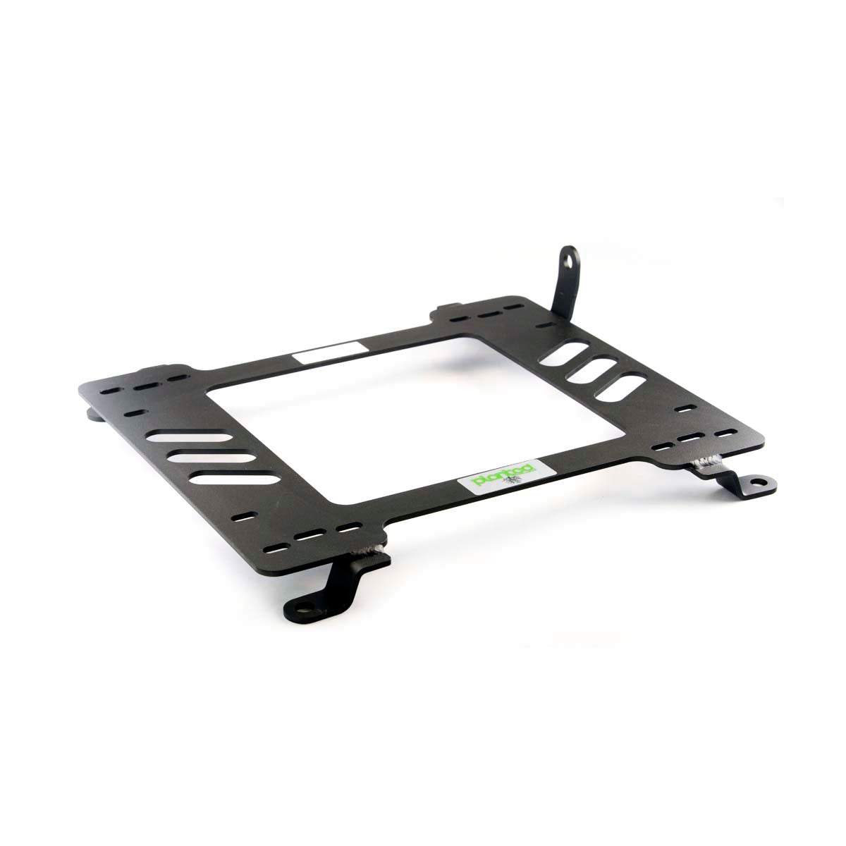 Planted seat bracket for 2008-2019 Ford Fiesta (Mark VI), passenger side, black powder-coated steel