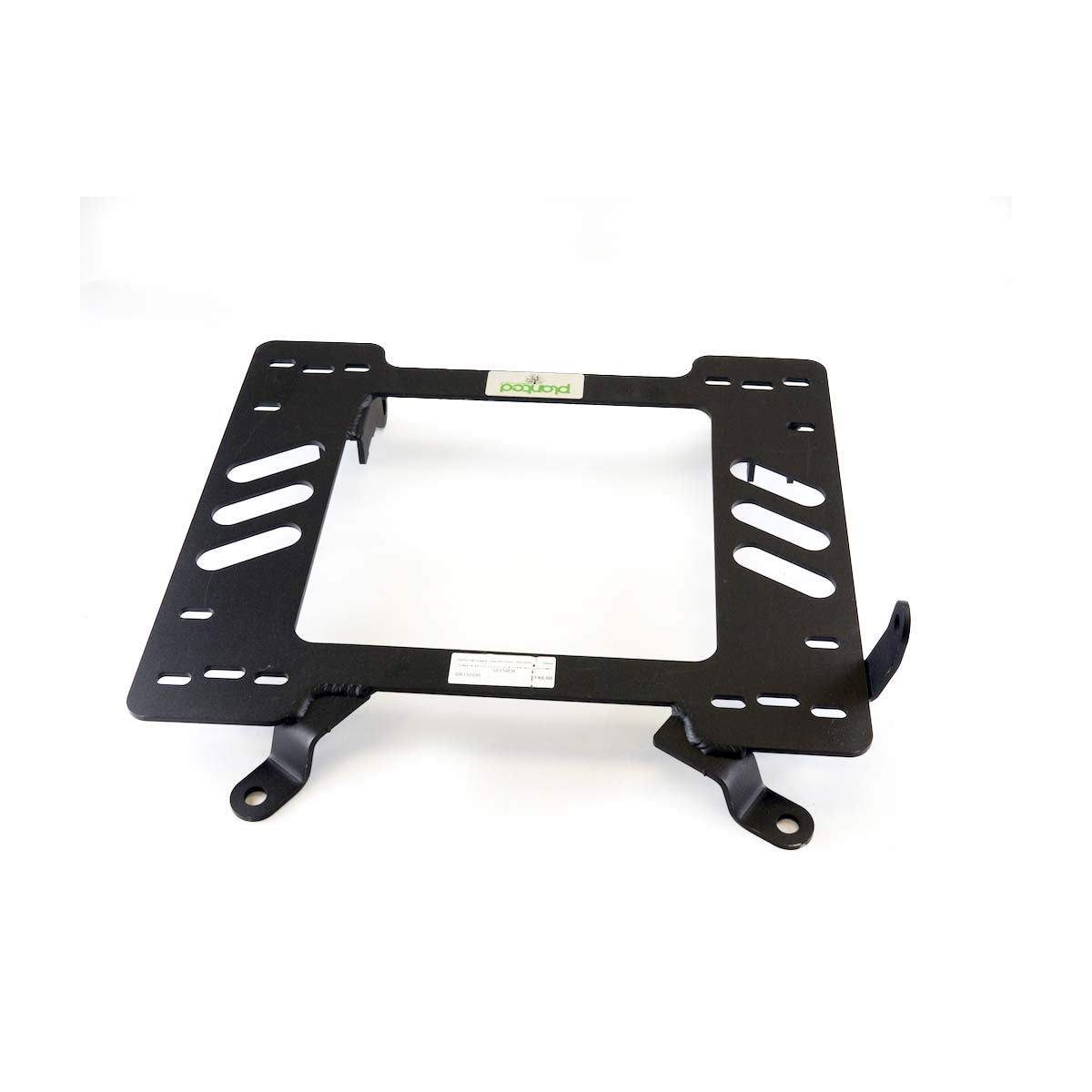 Vehicle-specific floor mounting base for 1997-1999 Oldsmobile Cutlass, driver side, shown with Planted top plate