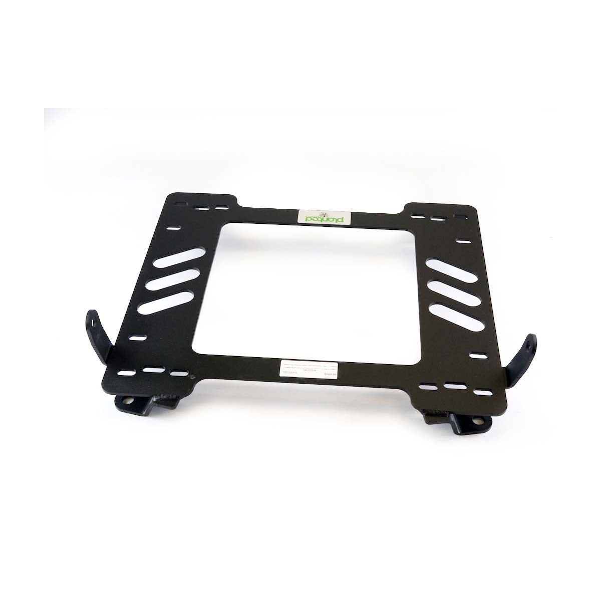 Planted seat bracket for 2004-2009 Ferrari F430, passenger side, black powder-coated steel
