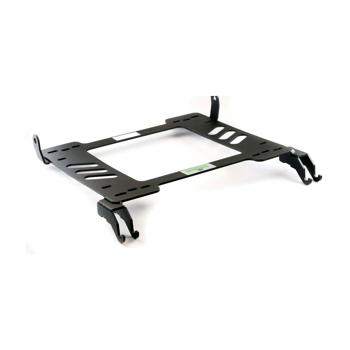 Planted seat bracket for 2009-2014 Cadillac CTS-V, passenger side, black powder-coated steel