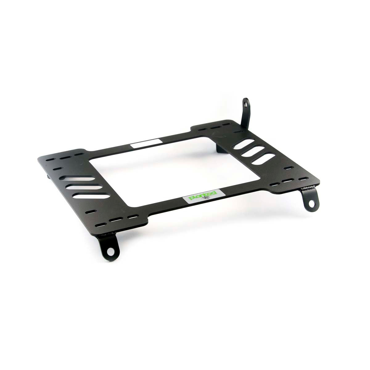 Vehicle-specific floor mounting base for 1992-1998 Honda Del Sol, passenger side, shown with Planted top plate