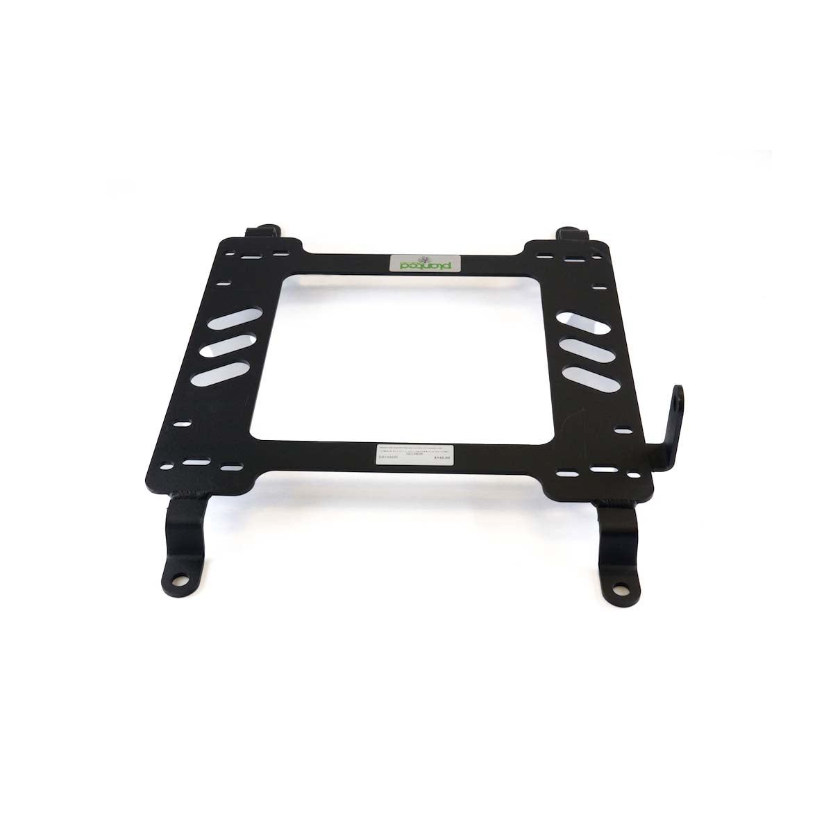 Planted seat bracket for 1997-2004 Chevrolet Corvette (C5), driver side, black powder-coated steel