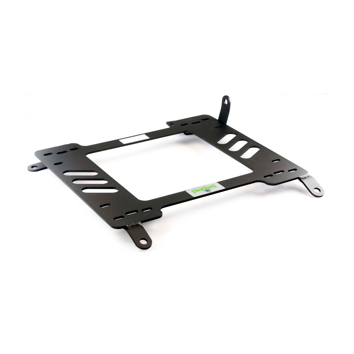 Planted seat bracket for 2009-2013 Kia Forte Coupe / Sedan, passenger side, black powder-coated steel