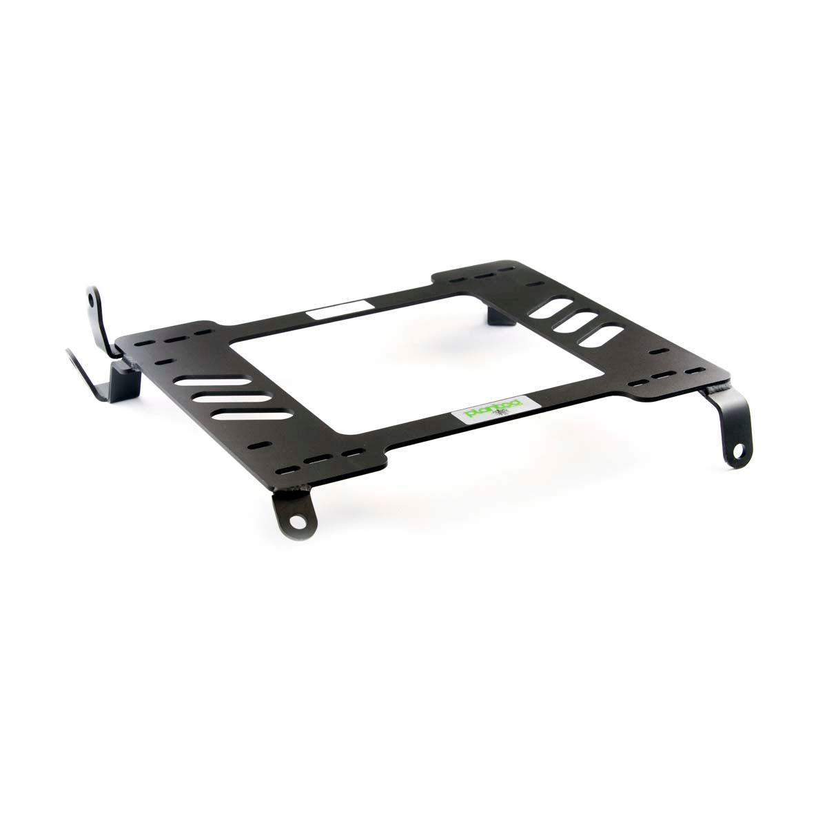 Planted seat bracket for 1995.5-2004 Toyota Tacoma (Bucket Seat Models Only), driver side, black powder-coated steel