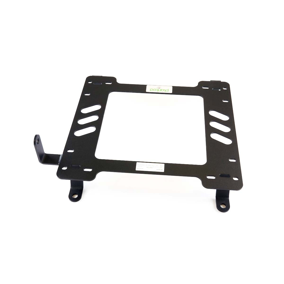 Planted seat bracket for 2015+ Polaris Slingshot, driver side, black powder-coated steel