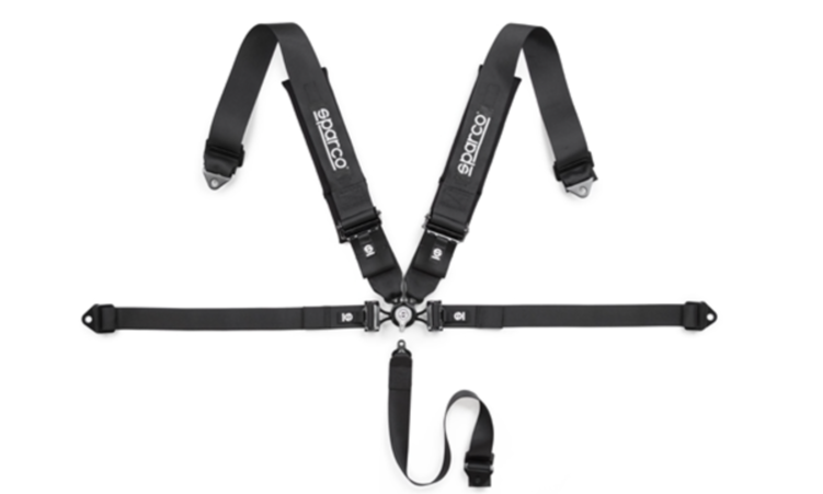 Sparco Club H-4R 3" 5-Point Street Harness