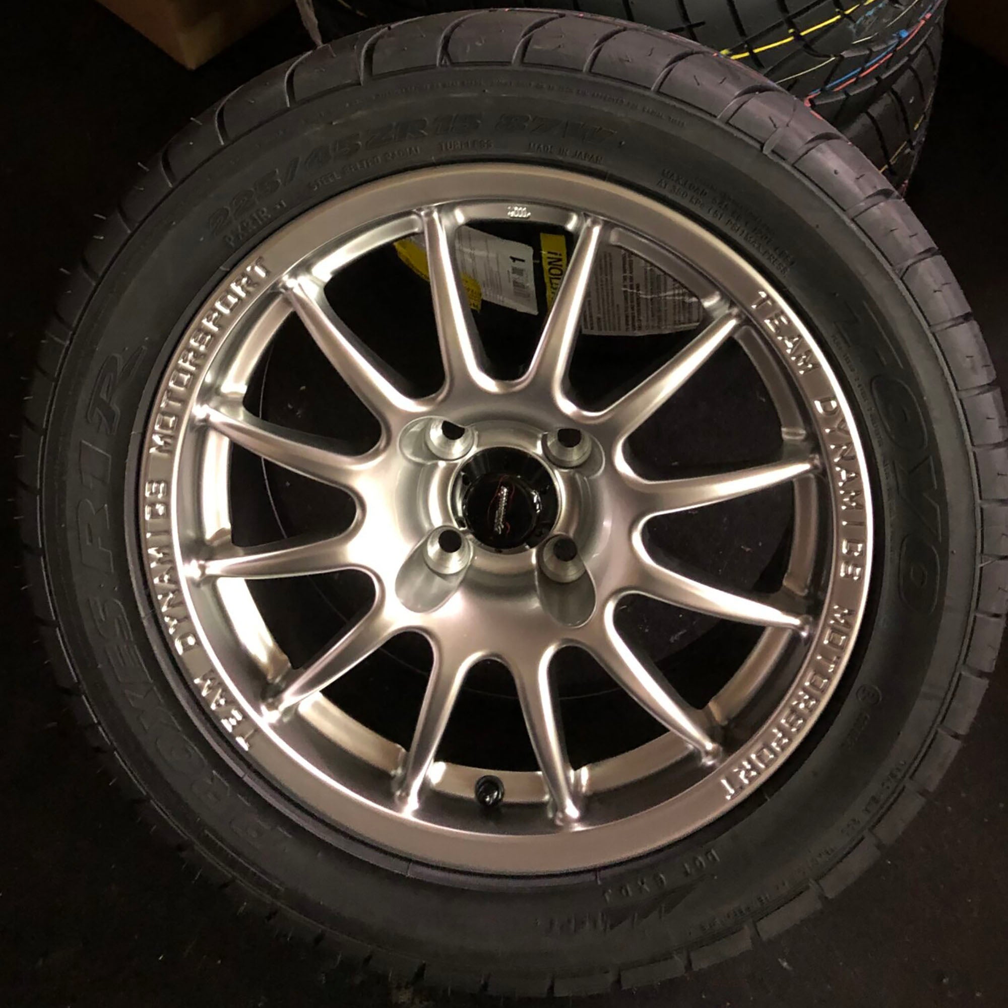 Team Dynamics Spec Miata 15x7 Pro Race 1.2 Flow Formed - 54.1, 4x100 ET30