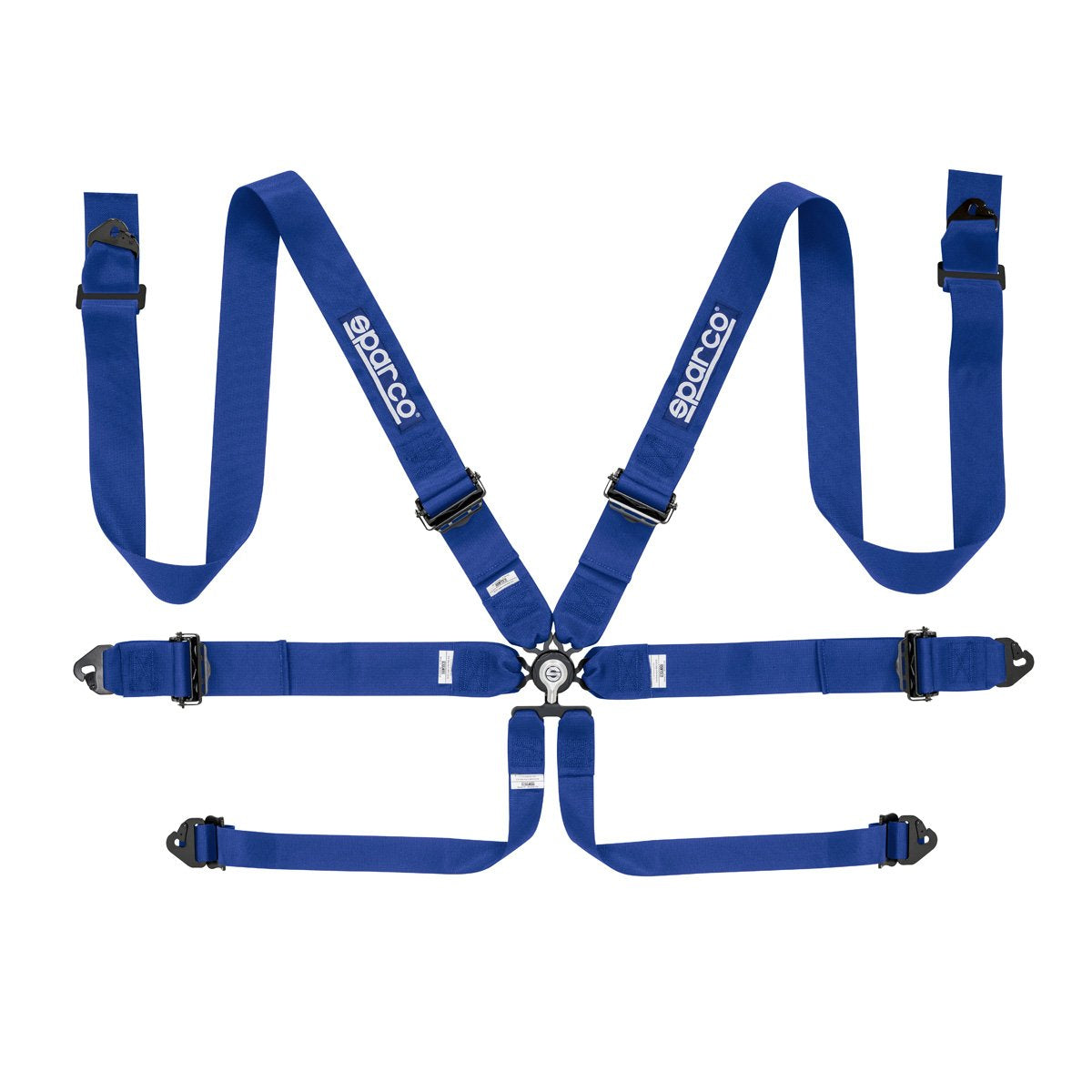 Sparco Aluminum 6-Point Racing Harness - FIA 8853-2016