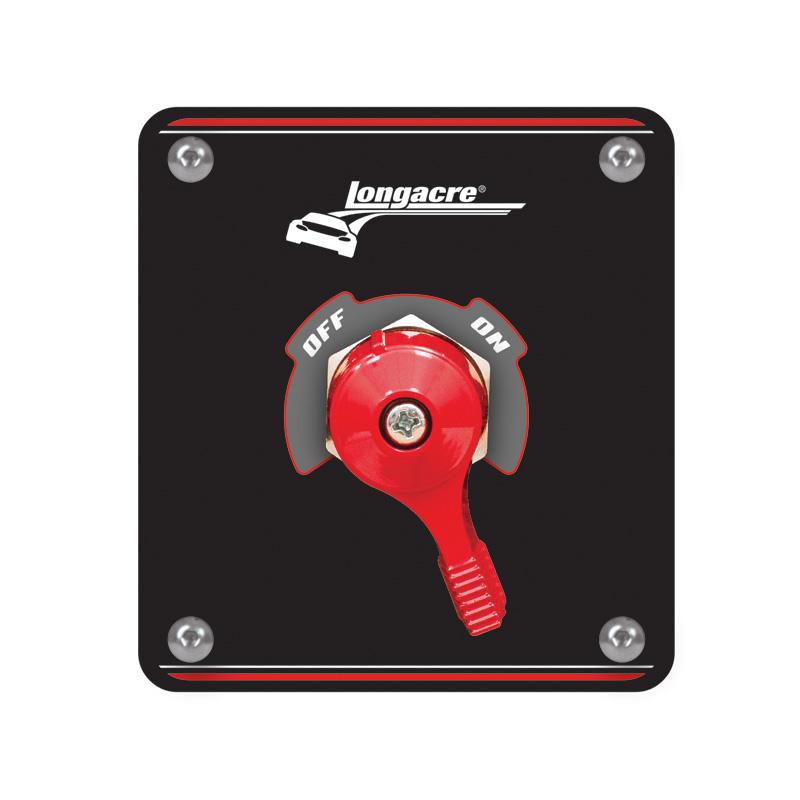 Longacre 2-Post Battery Disconnect Switch With Panel