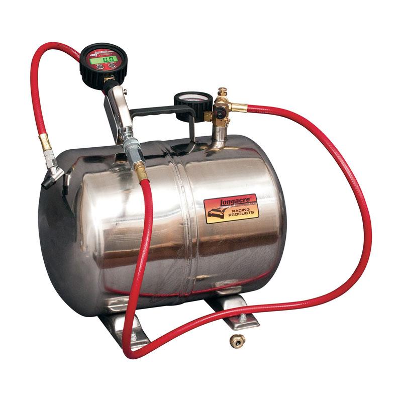 Longacre Ultra Lightweight Air Tank With Digital Quick Fill Gauge