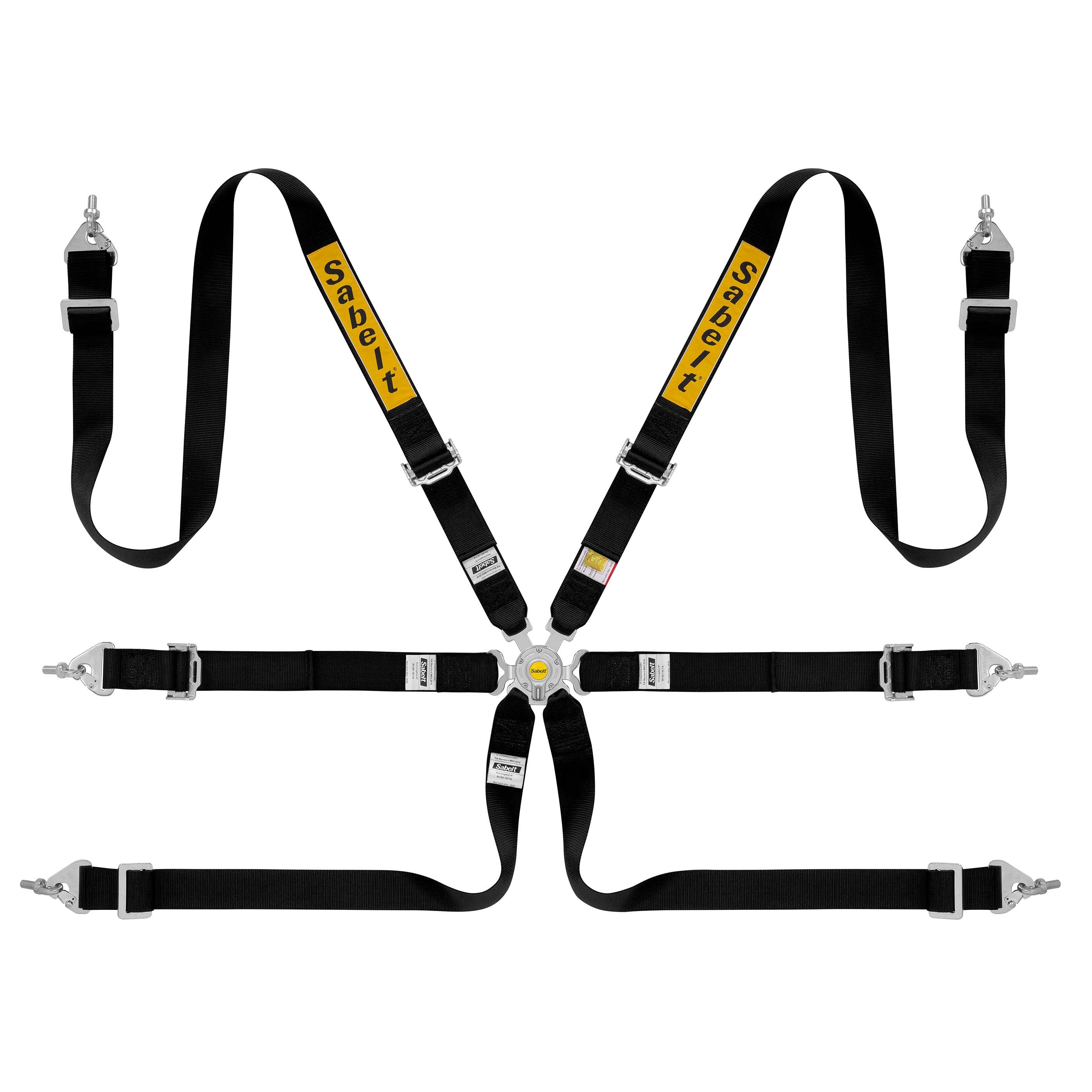 Sabelt GT/Rally Steel 2" Racing Harness - FIA 8853-2016