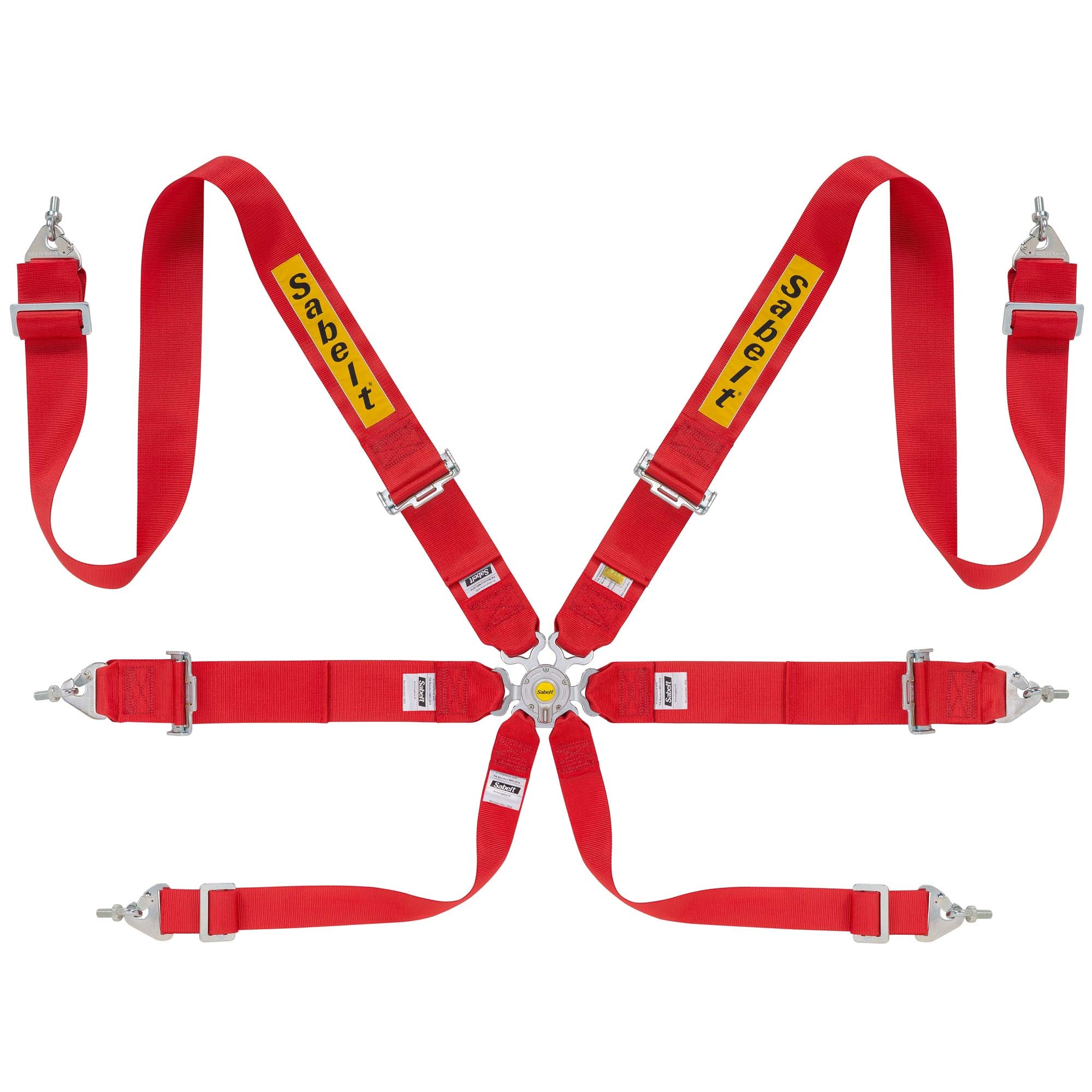 Sabelt GT/Rally Steel 3" Racing Harness - FIA 8853-2016