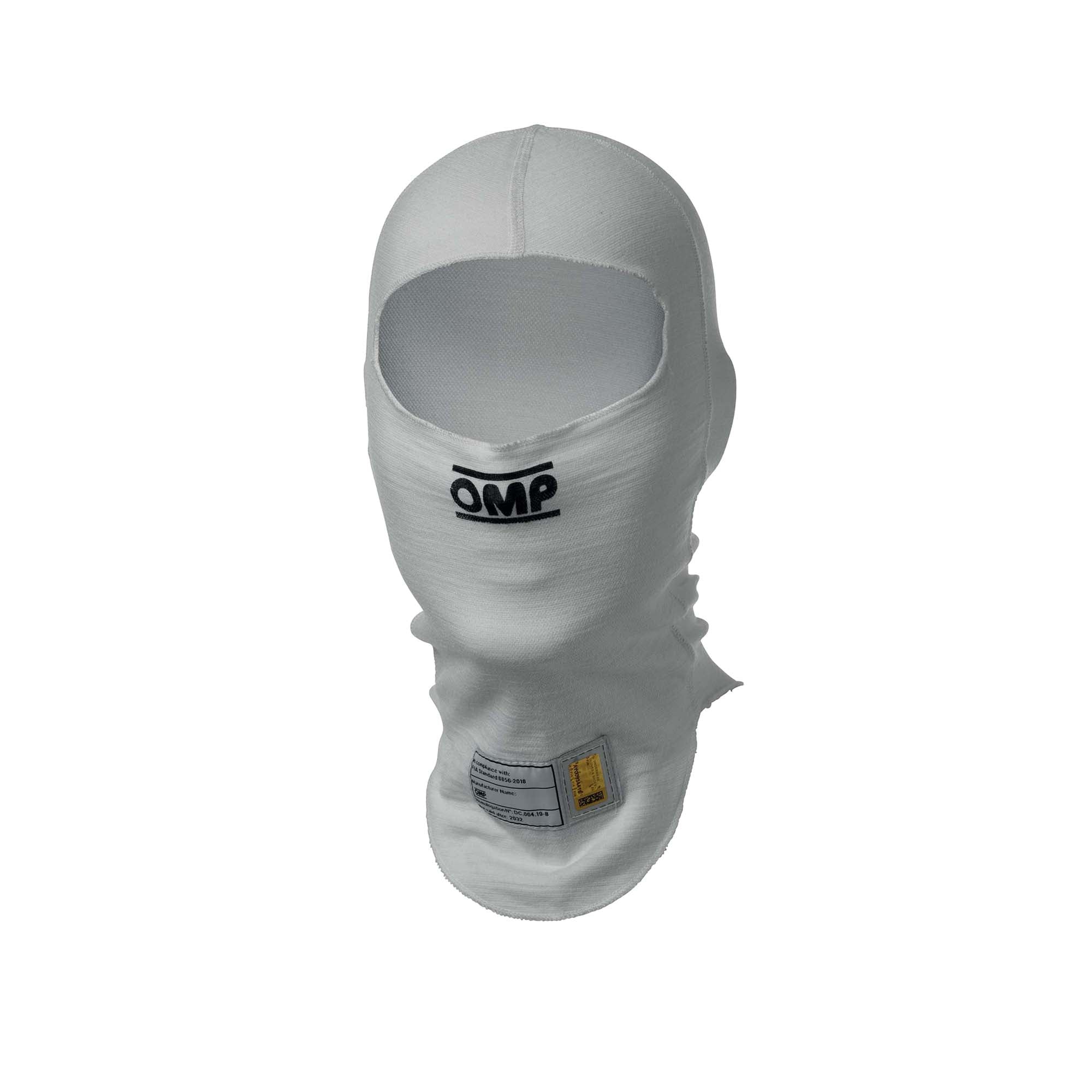 OMP Tecnica Evo Fire Resistant Racing Balaclava - FIA 8856-2018