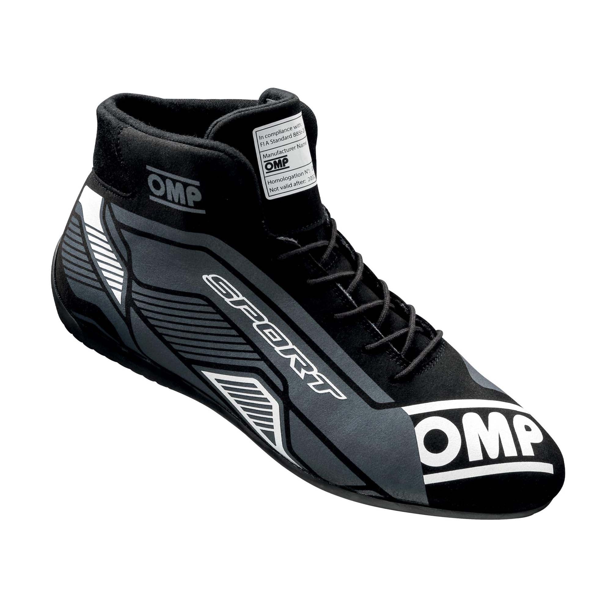 OMP Sport Racing Shoes - FIA 8856-2018