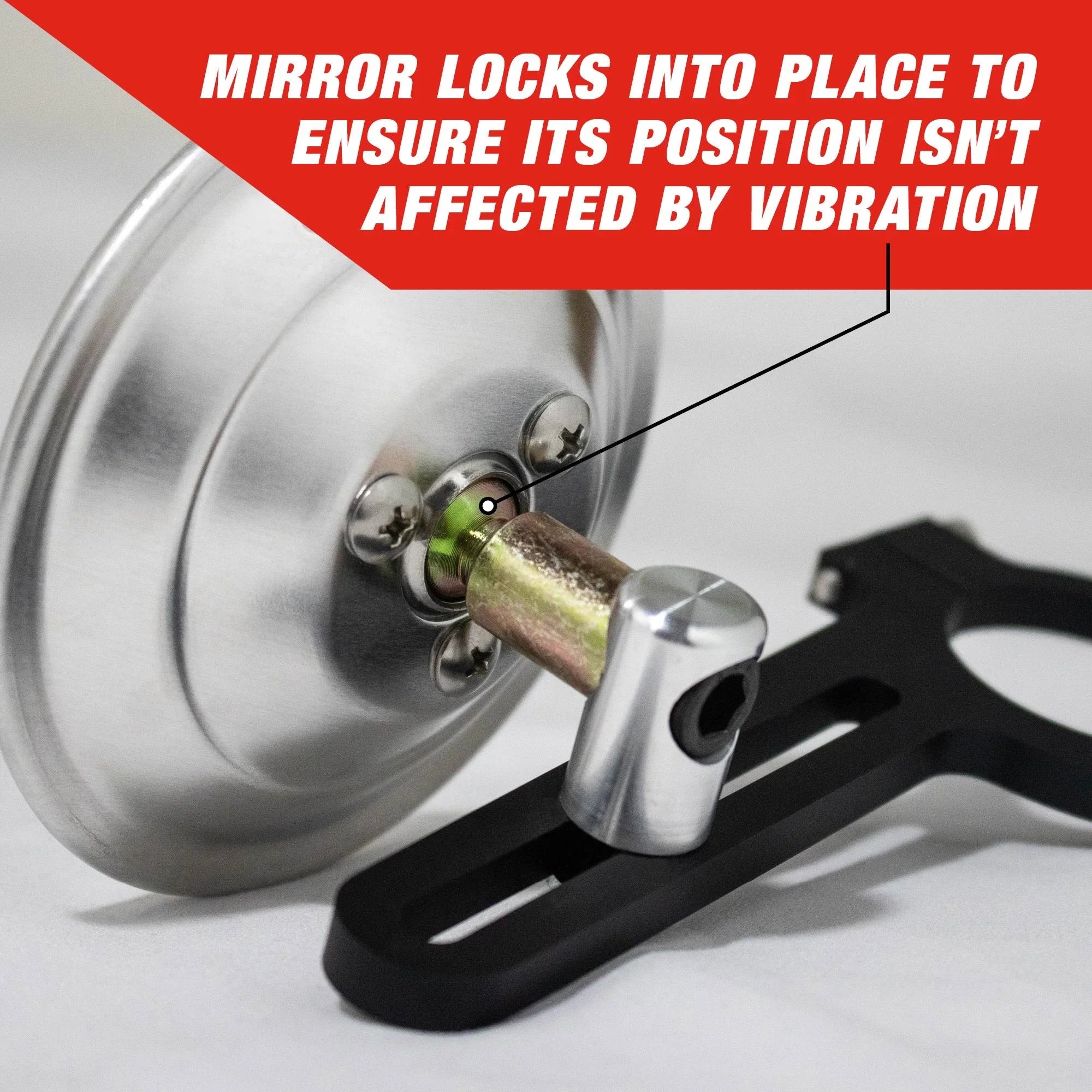 Longacre Spot Mirror - Fits 1.5" Bar