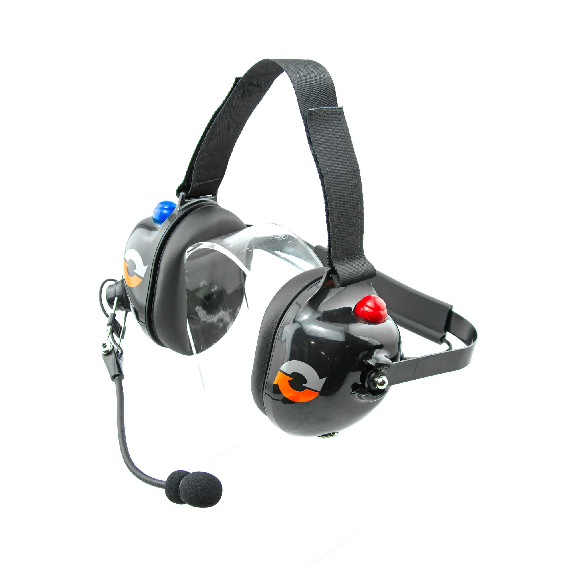 RaceCom Behind-the-Head Dual-Radio Headset - Thumbnail 3