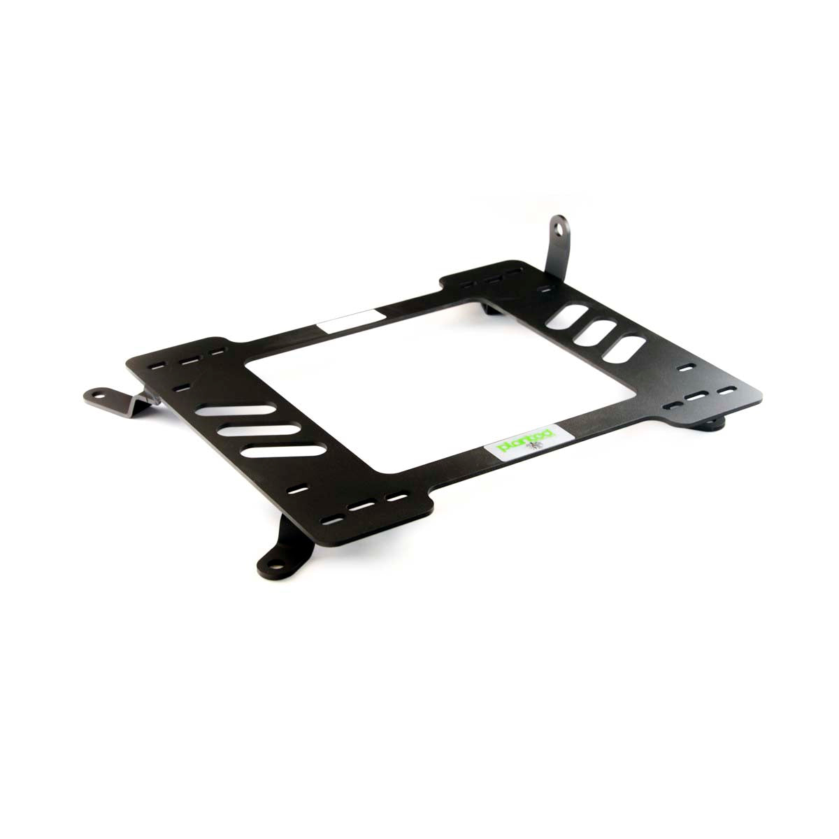 Planted seat bracket for 1992-1999 BMW 3 Series Coupe (E36), passenger side, black powder-coated steel
