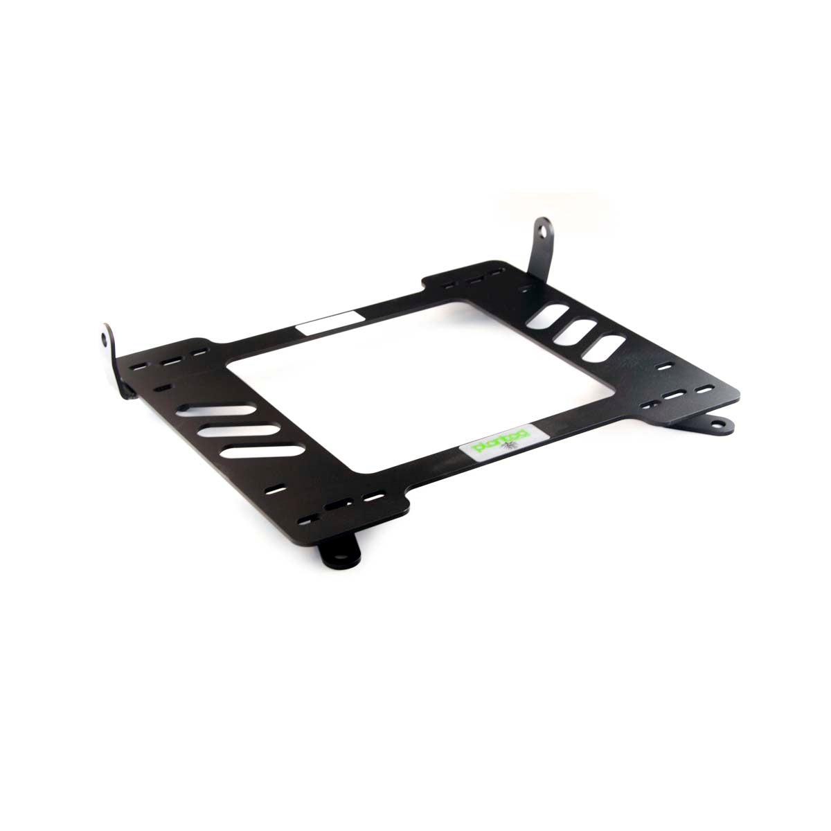 Vehicle-specific floor mounting base for 1996-2002 BMW Z3 Coupe / M Coupe, passenger side, shown with Planted top plate