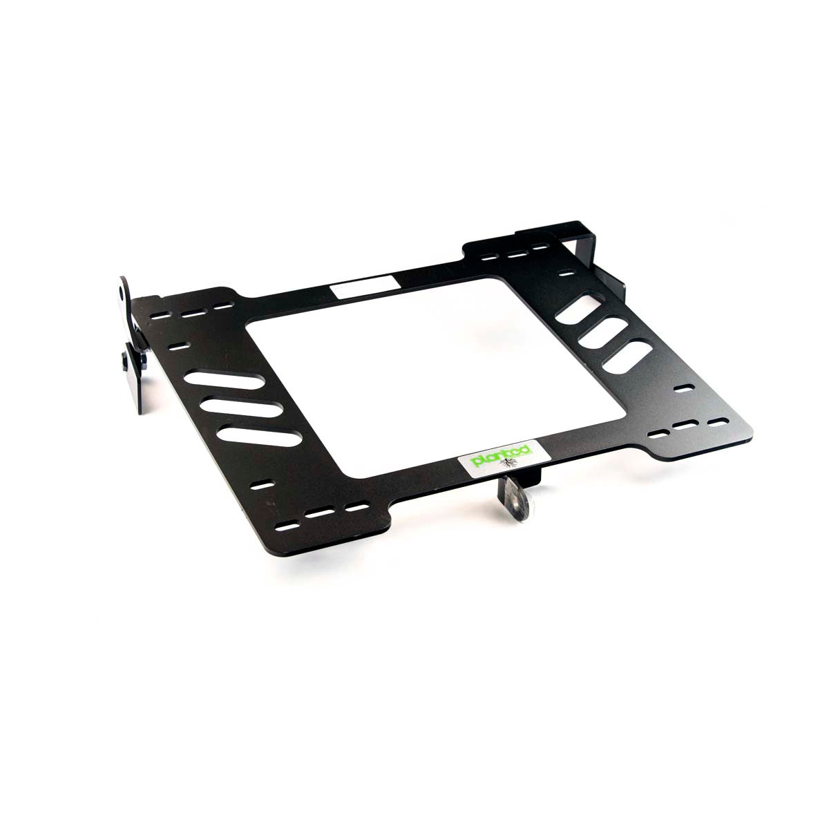 Vehicle-specific floor mounting base for VW Golf/GTI/Jetta (Mk3), driver side, shown with Planted top plate