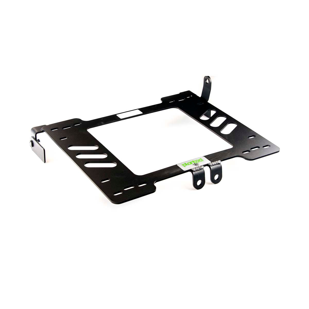 Vehicle-specific floor mounting base for VW Beetle/Golf/GTI/Jetta (Mk4), passenger side, shown with Planted top plate