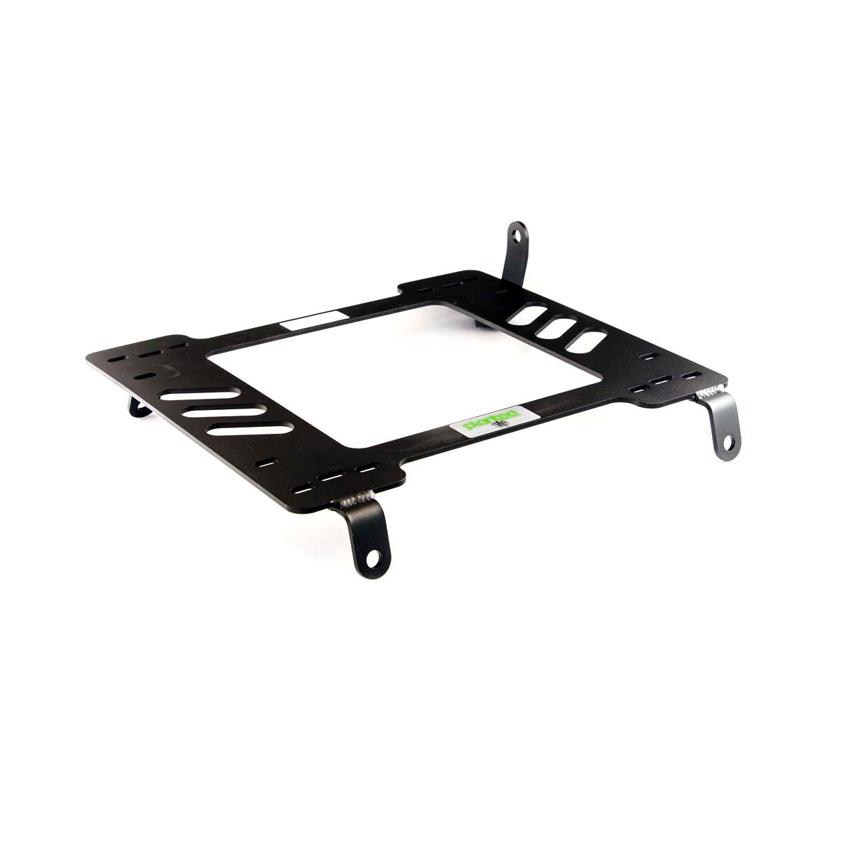 Planted seat bracket for 2002-2006 Acura RSX, passenger side, black powder-coated steel