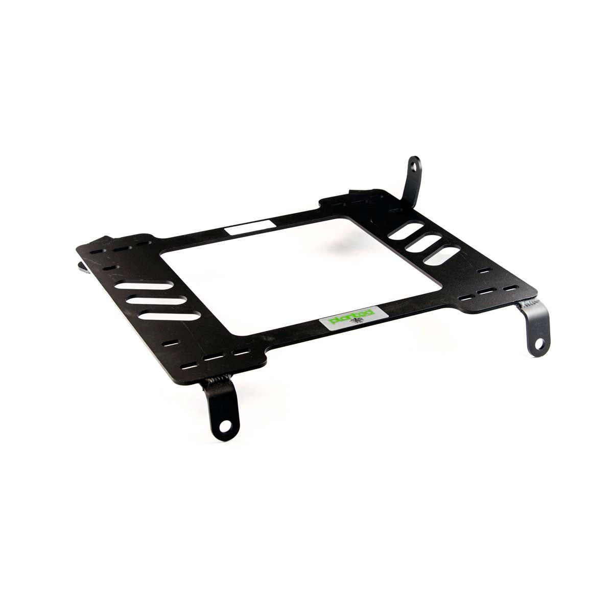 Planted seat bracket for 2005-2014 Ford Mustang, passenger side, black powder-coated steel