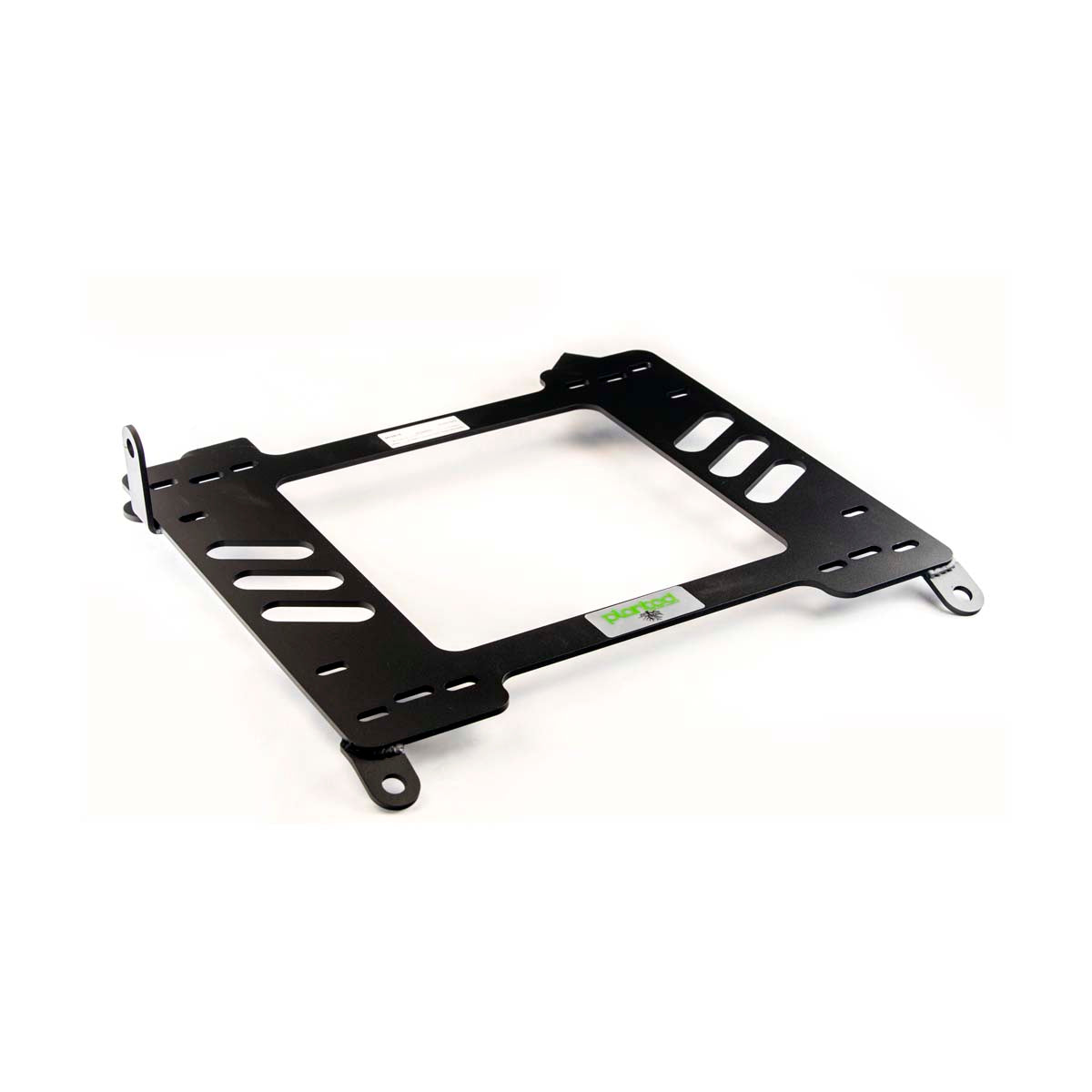 Vehicle-specific floor mounting base for 1999-2006 Honda S2000 (AP1), driver side, shown with Planted top plate