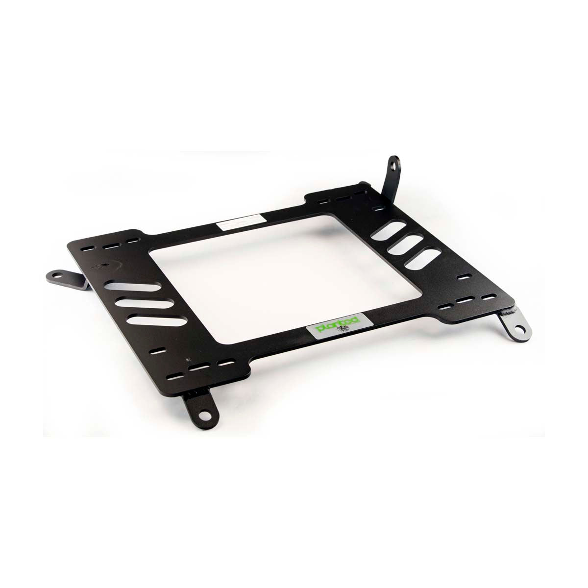Planted seat bracket for 2000-2005 Toyota Celica, passenger side, black powder-coated steel